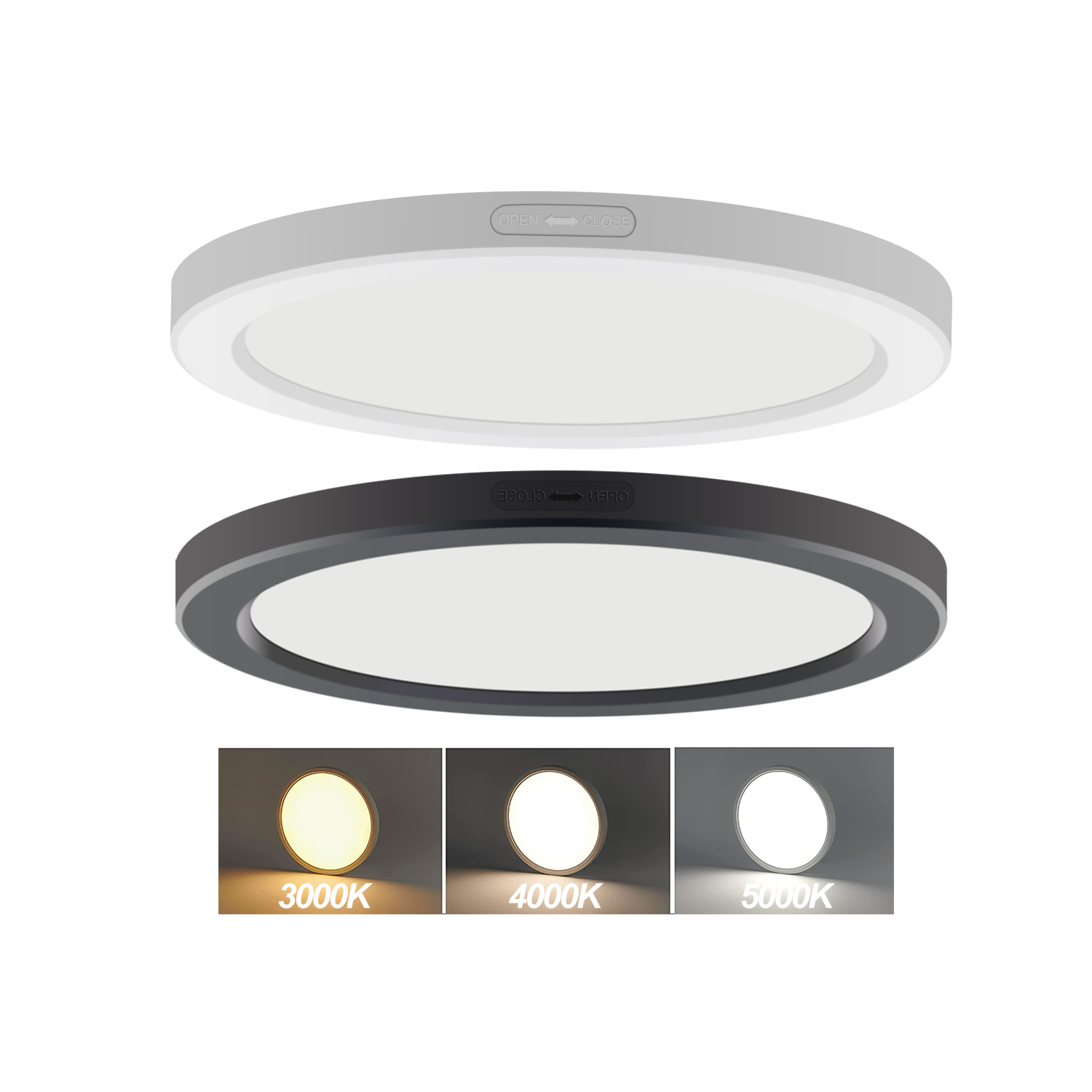 Super thin Flush mount